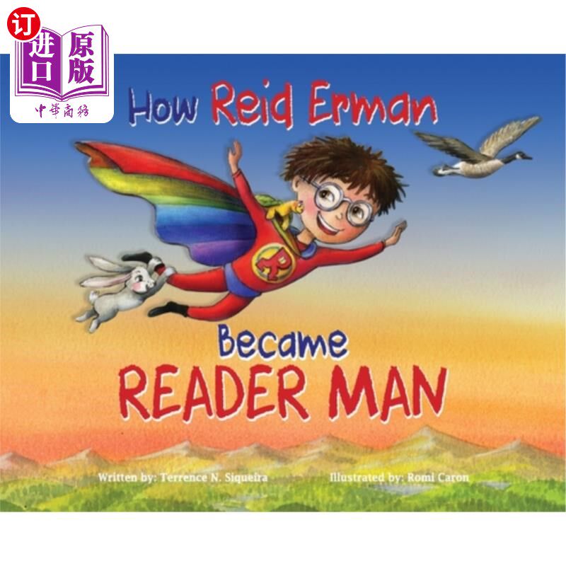 海外直订How Reid Erman Became Reader Man 里德·曼是如何成为读者的