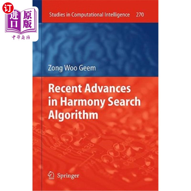 海外直订Recent Advances in Harmony Search Algorithm 和谐搜索算法的研究进展