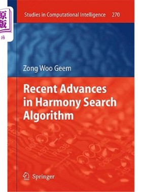 海外直订Recent Advances in Harmony Search Algorithm 和谐搜索算法的研究进展