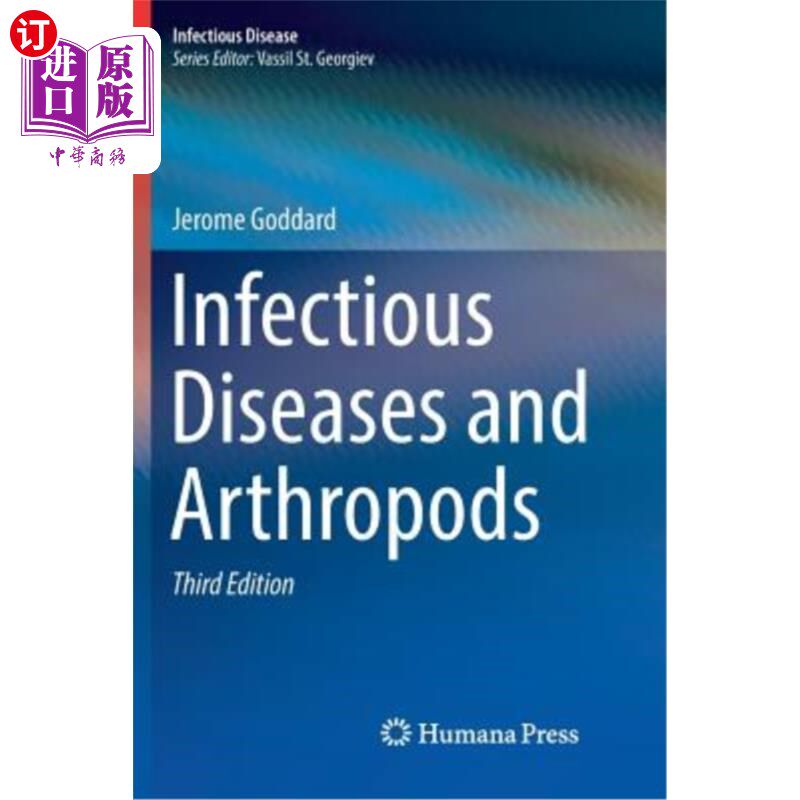 海外直订医药图书Infectious Diseases and Arthropods 传染病与节肢动物