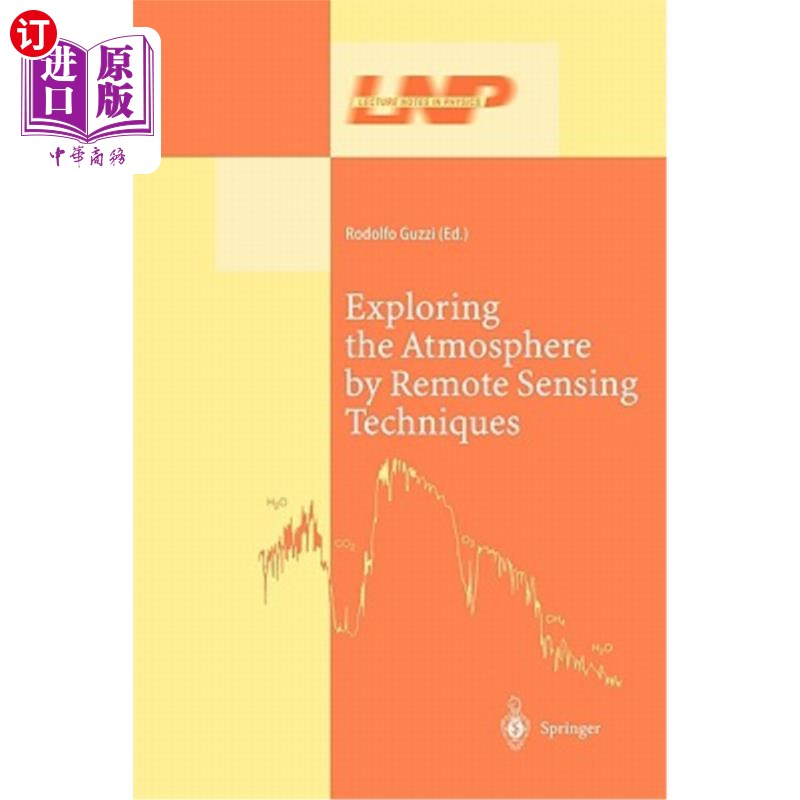 海外直订Exploring the Atmosphere by Remote Sensing Techniques 利用遥感技术探索大气