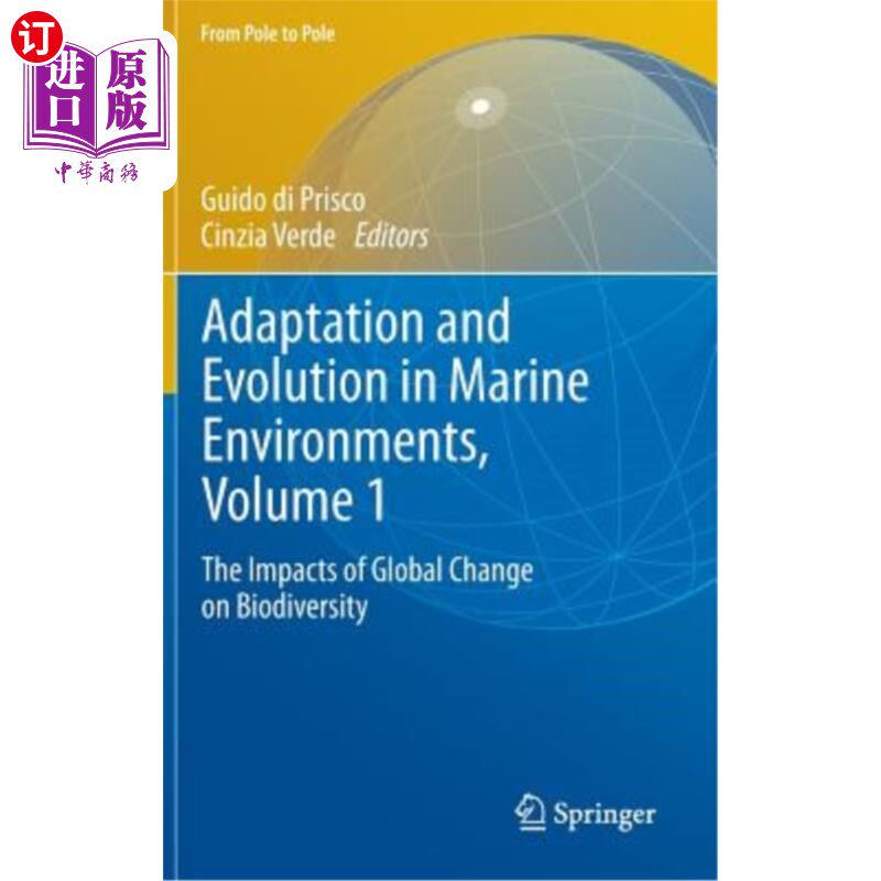 海外直订Adaptation and Evolution in Marine Environments, Volume 1: The Impacts of Global 海洋环境的适应与进化，第1