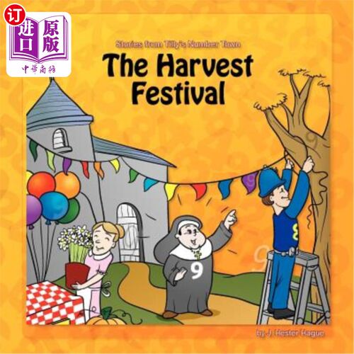 海外直订The Harvest Festival: Stories from Number Town 丰收节:数字镇的故事