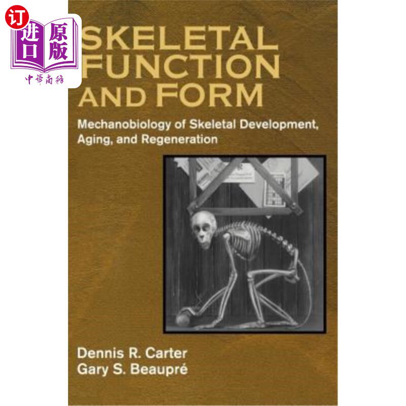 海外直订Skeletal Function and Form: Mechanobiology of Skeletal Development, Aging, and R 骨骼功能与形态:骨骼发育、
