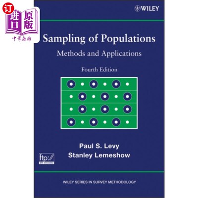 海外直订Sampling of Populations - Methods and Applicatio... 总体抽样-方法和应用4e集合