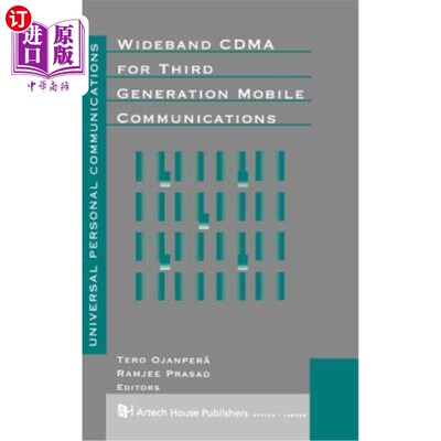 海外直订Wideband CDMA for Third Generation Mobile Communications 第三代移动通信的宽带CDMA