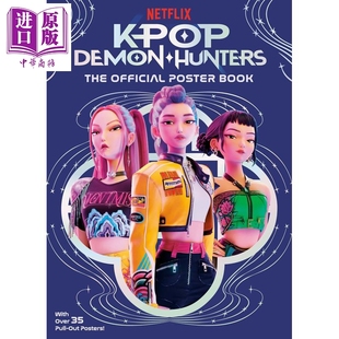 预售 Kpop猎魔女团 官方海报集 Kpop Demon Hunters The Official Poster Book 英文原版 Random House【中商原版】