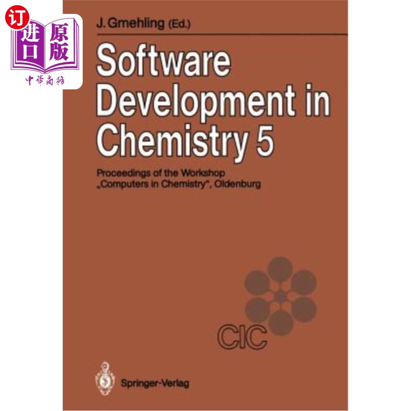 海外直订Software Development in Chemistry 5: Proceedings of the 5th Workshop 