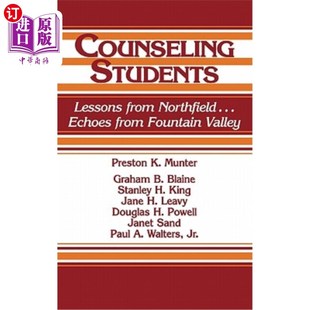海外直订Counseling Students: Lessons from Northfield . . . Echoes from Fountain Valley 给学生提供咨询：来自No