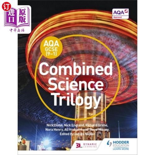 海外直订AQA GCSE (9-1) Combined Science Trilogy Student Book AQA GCSE（9-1）综合科学三部曲学生用书