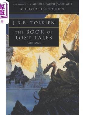 中土世界史系列 卷1 失落的传说1 The Book of Lost Tales 英文原版 History of Middle earth JRR Tolkien 托尔金【中商原版