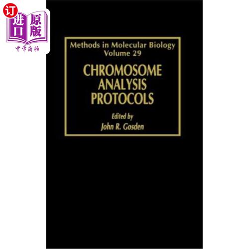 海外直订医药图书Chromosome Analysis Protocols 染色体分析协议