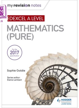 海外直订My Revision Notes: Edexcel A Level Maths (Pure) 我的复习笔记:eddexcel A - Level数学(纯)