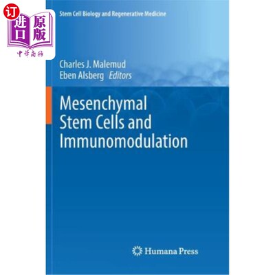 海外直订Mesenchymal Stem Cells and Immunomodulation 间充质干细胞与免疫调节