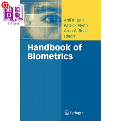 海外直订Handbook of Biometrics 生物特征识别手册