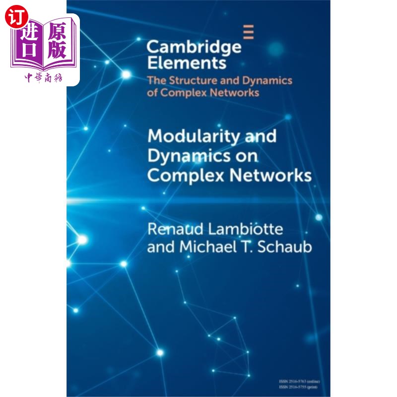 海外直订Modularity and Dynamics on Complex Networks 复杂中的模块化与动态性