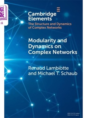 海外直订Modularity and Dynamics on Complex Networks 复杂中的模块化与动态性