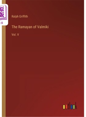海外直订The Ramayan of Valmiki: Vol. V 瓦尔米基的罗摩衍：第五卷
