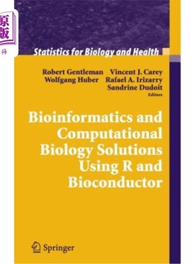 海外直订医药图书Bioinformatics and Computational Biology Solutions Using R and Bioconductor 使用R和生物导体的生物信