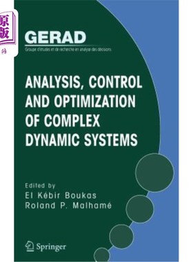 海外直订Analysis, Control and Optimization of Complex Dynamic Systems 复杂动态系统的分析、控制与优化