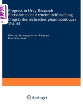 海外直订医药图书Progress in Drug Research / Fortschritte Der Arzneimittelforschung / Progrès Des 药物研究进展/Arzn