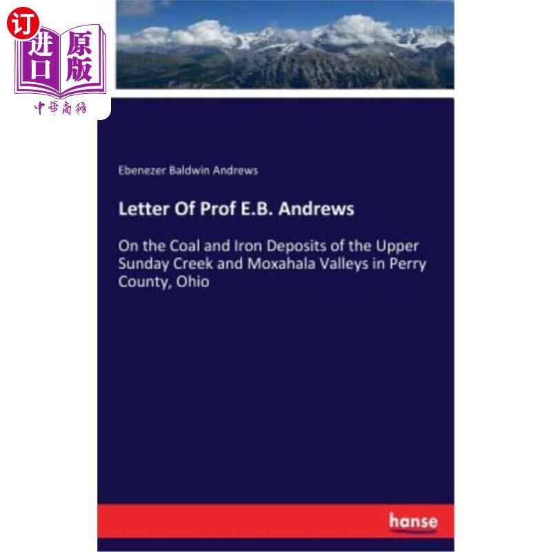 海外直订Letter Of Prof E.B. Andrews E.B.安德鲁斯教授的信