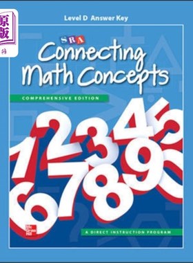 海外直订Connecting Math Concepts Level D, Additional Ans... 连接数学概念D级，附加答案