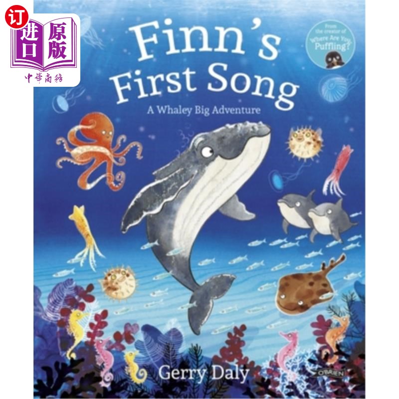 海外直订Finn's First Song: A Whaley Big Adventure芬恩的第一首歌:惠利大冒险