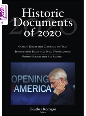 海外直订Historic Documents of 2020 2020年历史文献