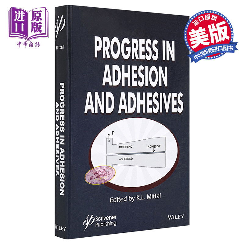 现货 粘附与粘合剂进展 第1卷 Progress In Adhesion And Adhesives K Mittal 英文原版 【中商原版】Wiley