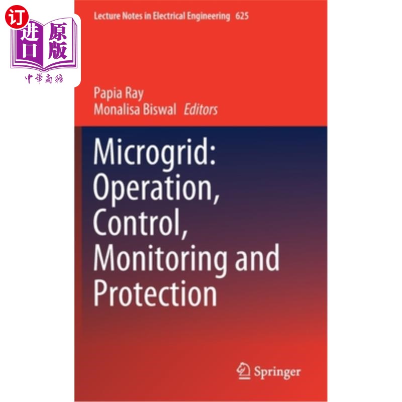 海外直订Microgrid: Operation, Control, Monitoring and Protection 微电网:运行、控制、监测和保护