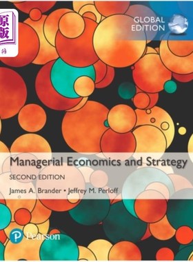 海外直订Managerial Economics and Strategy, Global Editio... 管理经济学和战略+ MyLab经济学与Pearson eText，全球版