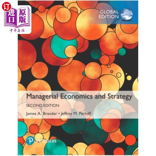 海外直订Managerial Economics and Strategy, Global Editio... 管理经济学和战略+ MyLab经济学与Pearson eText，全球版