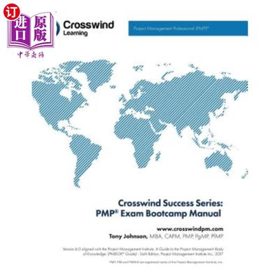 海外直订Crosswind Success Series: PMP Exam Bootcamp Manual (with Exam Simulation App) 横风成功系列：PMP考试训练营手