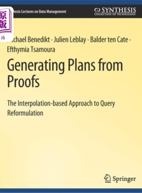 海外直订Generating Plans from Proofs 从证明生成计划