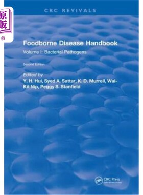 海外直订医药图书Foodborne Disease Handbook, Second Edition: Volume I: Bacterial Pathogens 食源性疾病手册，第二版:第