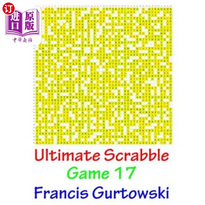 海外直订Ultimate Scrabble Game 17 终极拼字游戏17