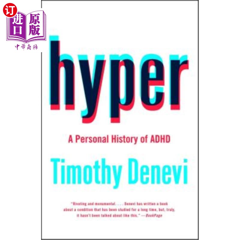 海外直订医药图书Hyper: A Personal History of ADHD Hyper:多动症的个人病史