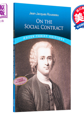 【中商原版】卢梭：社会契约论 英文原版 On the Social Contract Jean-Jacques Rousseau 政治哲学