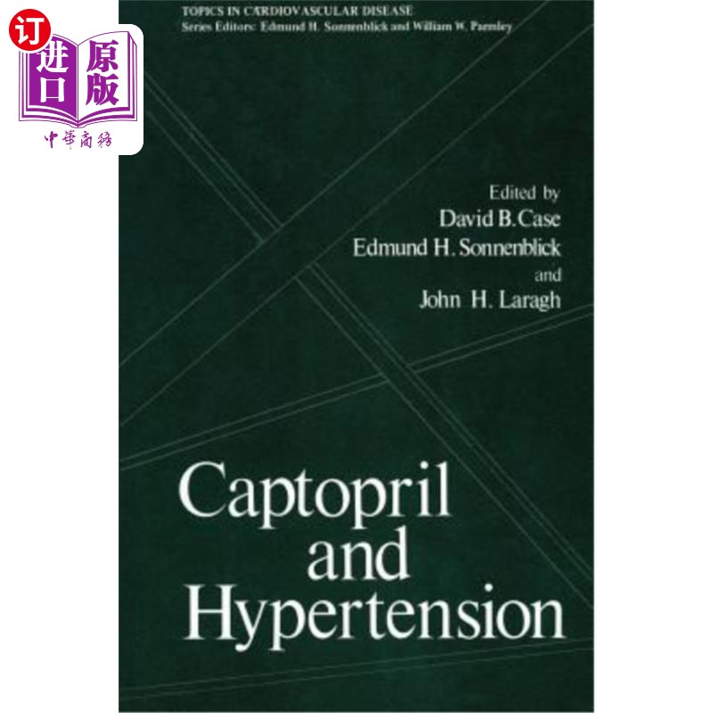 海外直订医药图书Captopril and Hypertension 卡托普利和高血压