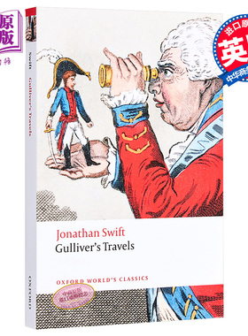 【中商原版】格列佛游记（牛津世界经典系列）英文原版 Gullivers Travels (Oxford Worlds Classics)