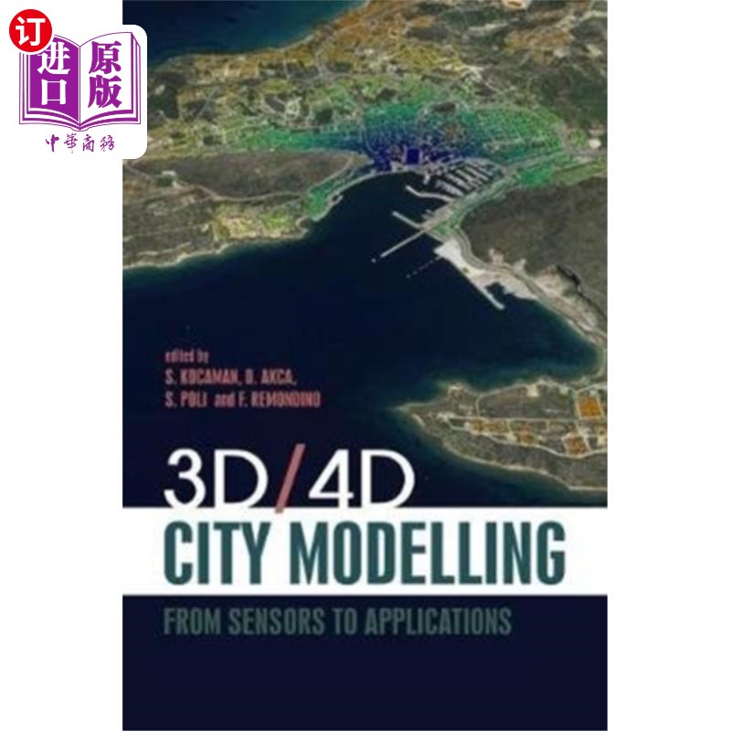 海外直订3D/4D City Modelling 3 d / 4 d城市造型