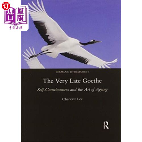 海外直订Very Late Goethe 非常晚的歌德