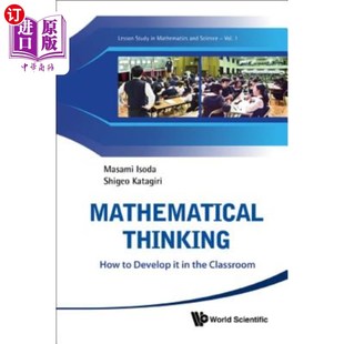 海外直订Mathematical Thinking: How to Develop It in the Classroom 数学思维在课堂中的发展