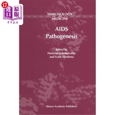 海外直订医药图书AIDS Pathogenesis 艾滋病发病机理
