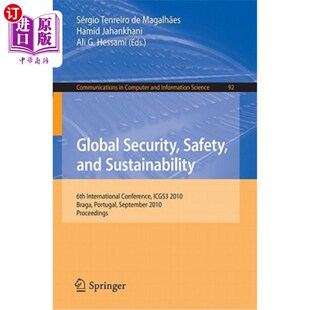 全球安全 and International Conference 6th Safety Sustainability 安全和可持续性 海外直订Global ICGS3 Security