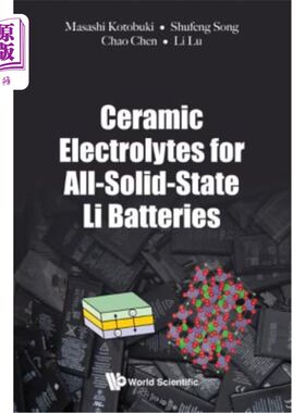 海外直订Ceramic Electrolytes for All-Solid-State Li Batteries 全固态锂电池用陶瓷电解质