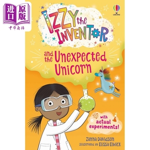 and 中商原版 进口图书 the Inventor 章节故事书 Unicorn Unexpected 精品童书 Izzy 伊兹与独角兽 儿童读物 英文原版