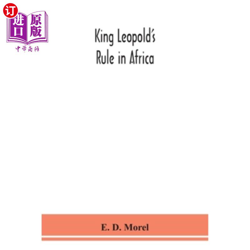 【中商海外直订】king leopolds rule in africa