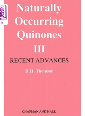 海外直订Naturally Occurring Quinones 天然醌